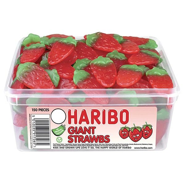 Haribo Giant Strawbs