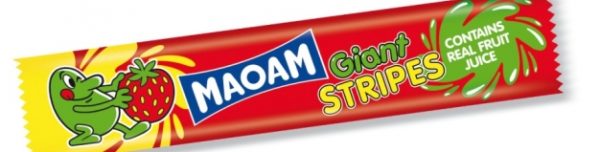 Haribo Maoam Giant Stripes - 60 Count