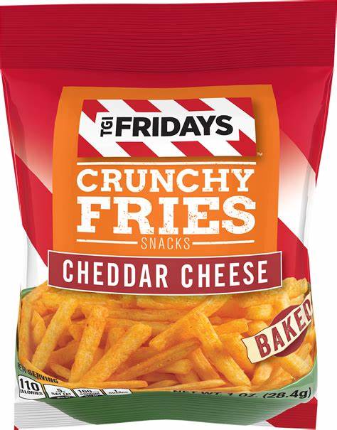 TGI Fridays Crunchy Fries ( Cheddar Cheese )