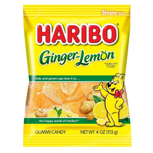 Haribo Ginger Lemon (113g)