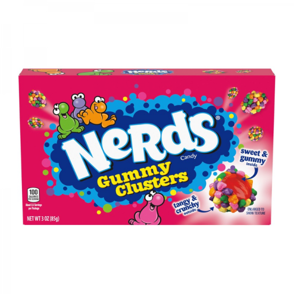 Nerds Gummy Clusters Theatre Box (85g)