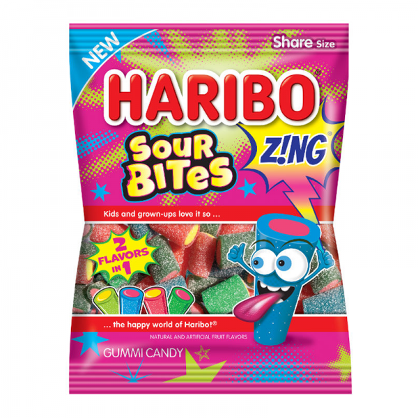 Haribo Zing Sour Bites (127g)